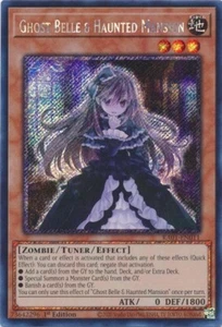 Ghost Belle & Haunted Mansion - RA01-EN011 - Platinum Secret Raro - Yugioh - Imagen 1 de 1
