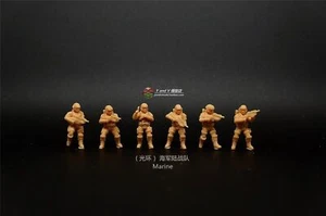 Unbemalt 1/72 Modern (Halo) Marine Corps Marine Hochpräziser 3D Soldat  - Bild 1 von 2