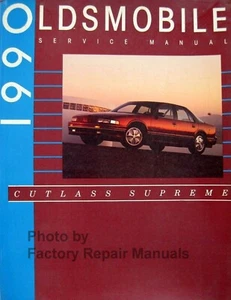 1990 Oldsmobile Cutlass Supreme Factory Service Manual Original Shop Repair Book - Picture 1 of 2
