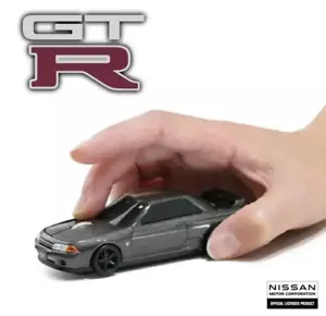 Nissan Skyline GT-R BNR32 Wireless Bluetooth Mouse with Mouse Pad CAMSHOP JAPAN - Picture 1 of 9