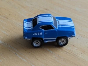 1986 Galoob Micro Machines '69 Camaro Blue White Josh - Picture 1 of 5