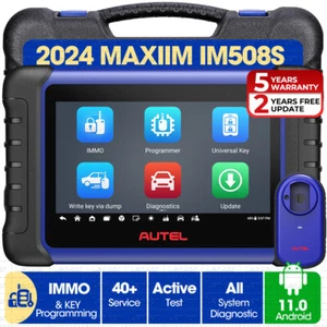 Autel MaxiIM IM508S IMMO Schlüsselprogrammiertool OBD2 Diagnosegerät Tester - Bild 1 von 20