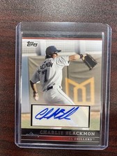 2010 Topps Pro Debut - Prospect Autographs #PDA-CB Charlie Blackmon (AU, RC)