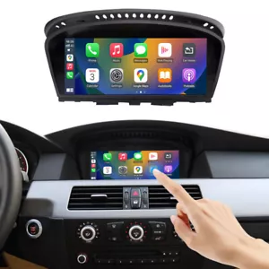 Für BMW E60 E61 E90 E91 CCC Linux CarPlay Android auto USB EQ GPS Navi Autoradio - Afbeelding 1 van 12