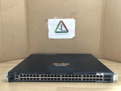 Aruba 2920-48G Switch w/ No Blanks & Broken Front Panel Aruba J9728A -See Images - Image 1 of 4