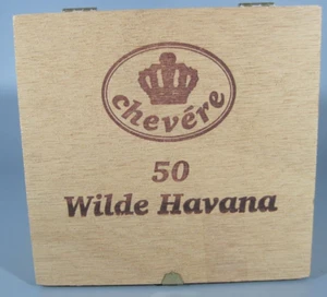 Chevere Wilde Havana Cigar Box 5 in X 4.5 in X 2.5 in - Picture 1 of 9
