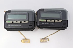 Lot 2x Rare Clip/Holster Ceinture Vintage Motorola Pronto BEEPER Pager A05PHB5962AA - Photo 1/8