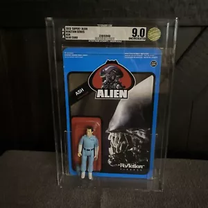 Super 7 Reaction Series SDCC 2013 Alien ASH scheda blu AFA 90 - Foto 1 di 5