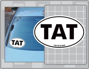 TATOOINE EURO Vinyl Decal Car Truck Window Star Wars Desert Planet Sticker - Bild 1 von 1