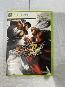 Street Fighter IV (Microsoft Xbox 360, 2009) No Manual - Case Is Damaged - Picture 1 of 7