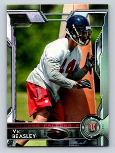 2015 Topps #392 Vic Beasley Atlanta Falcons Rookie - Bild 1 von 2