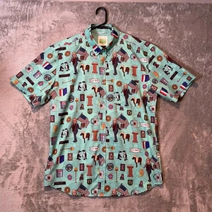 RSVLTS Parks and Recreation Button Up Shirt Large - Picture 1 of 7