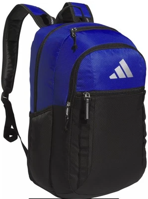 Adidas Excel 7 Backpack Royal Blue/Black School Laptop Book Bag - Image 1 of 4