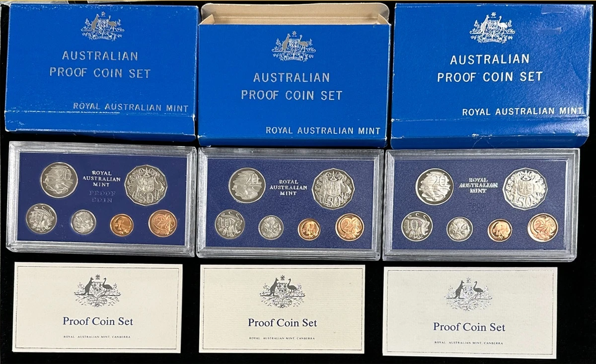 Uncirculated Australian Proof Coin Sets for sale | eBay