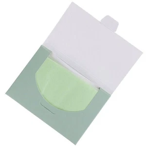 100PCS Soft Oil Blotting Sheets Oil Absorbing Tissues Paper Facial Skin Care - Picture 1 of 7