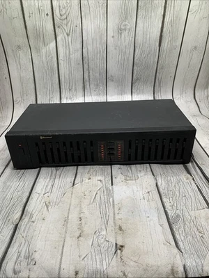 Ecualizador gráfico estéreo Sherwood modelo EQ460B se enciende Foto 1 de 4