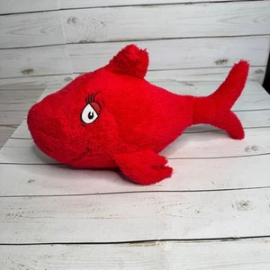 Juguete de peluche Dr. Seuss Kohls Cares pez de peluche rojo 14" regalo suave y tierno - Imagen 1 de 6