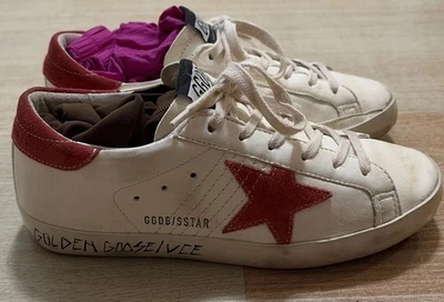 Женские золотой гусь супер звезда туфли кроссовки размер 38 США размер 8 изящный - Изображение 1 из 4