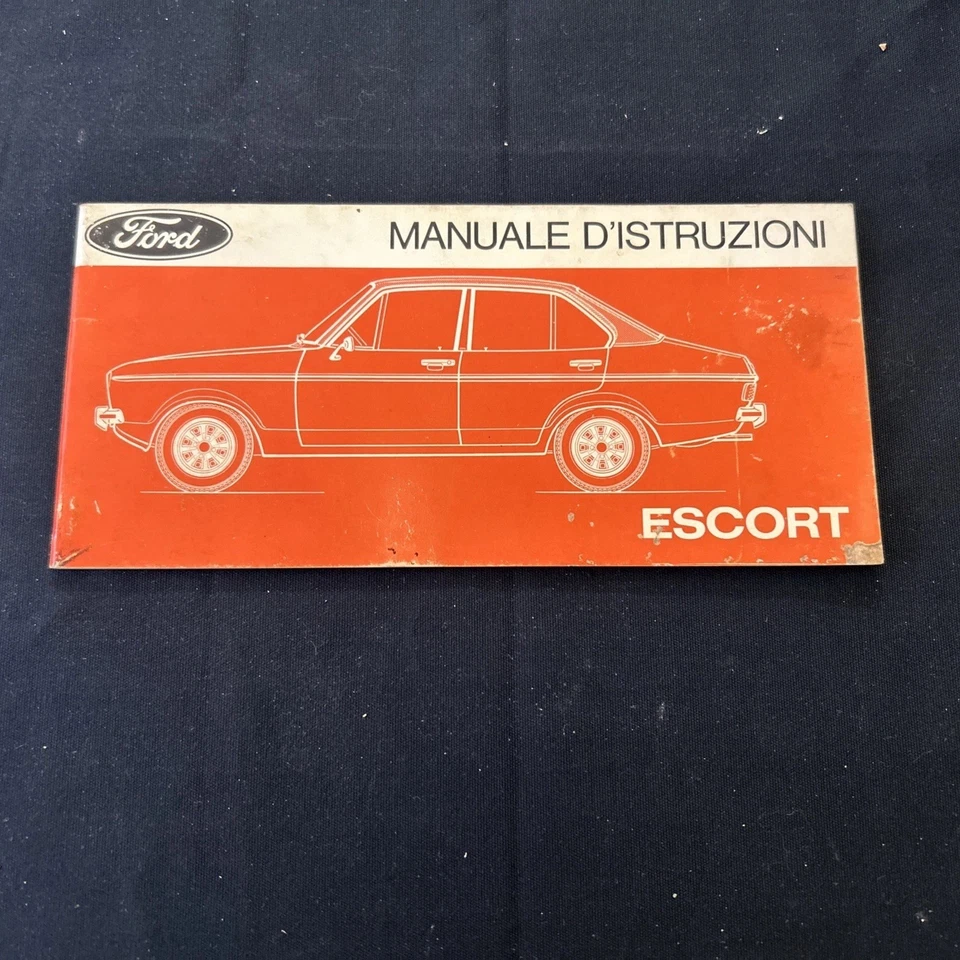 Libretto Uso e Manutenzione FORD ESCORT  Ed. VIII/75-3 - Immagine 1 di 4