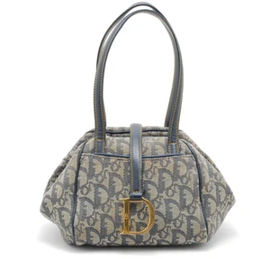 Dior trotter bag Navy canvas D Authentic - Picture 1 of 10