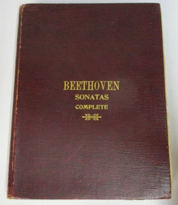 Sonatas Beethoven Completas, Edición Real Nº 131, W H Paling & Co Ltd - HB 1900s - Imagen 1 de 17