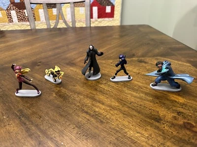 迪士尼 Big Hero PVC 蛋糕装饰玩具玩偶 Wasabi Gogo 批量 带 4 英寸横海。 — 第 1/4 张图片