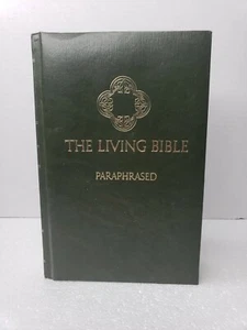 The Living Bible Paraphrased Tyndale House Publishers 1982 Hard Cover Book - Imagen 1 de 8