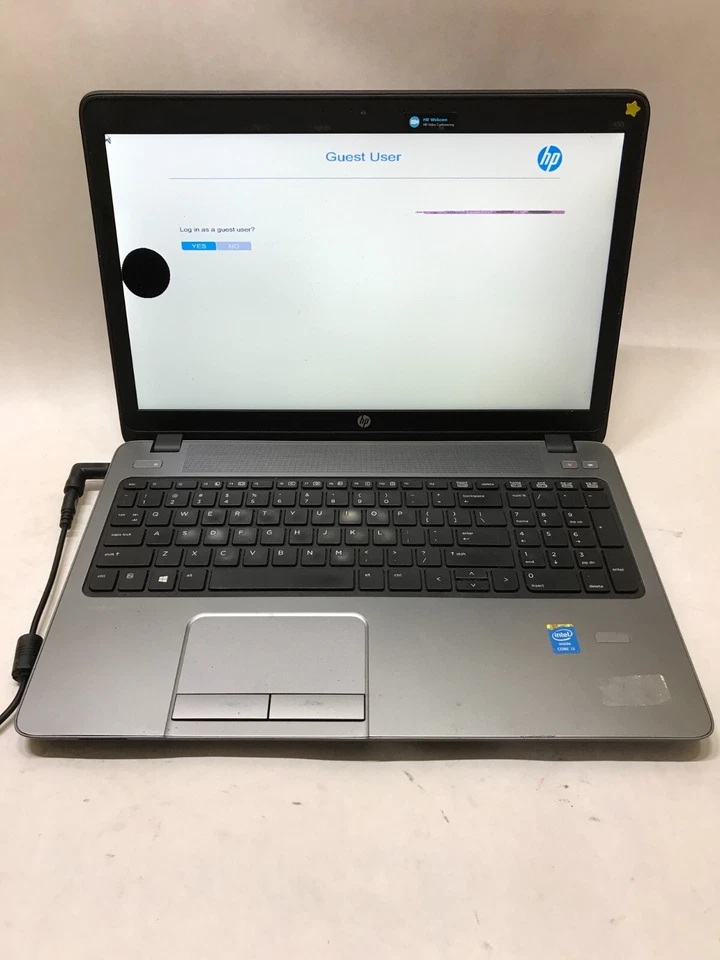 HP ProBook 450 G1 15" Intel Core i3 4GB RAM NO HDD For Parts BIOS LOCK AS IS -DW - Image 1 of 4