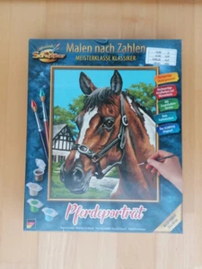Schipper Malen nach Zahlen Meisterklasse Klassiker Pferdeportrait Made in German - Bild 1 von 11