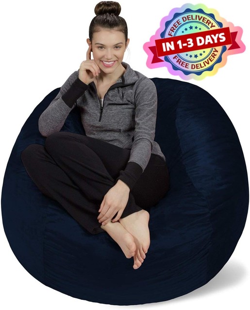 Puff Gigante para Sala de Estar Cubierta Suave 7ft Giant Bean Bag Sofa Soft  Cove