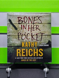 Kathy Reichs Bones in Her Pocket Temperance Brennan Series Book 15 Audiobook CD - Picture 1 of 6