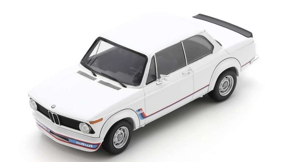 SPARK MODEL 18S718 BMW 2002 TURBO 1973 WHITE 1:18 - Immagine 1 di 1