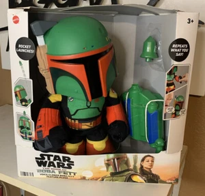 STAR WARS Boba Fett Voce Cloner Caratteristica Peluche Esclusivo Giocattolo Bambini - Foto 1 di 6