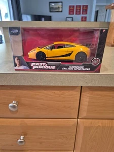 Jada 1:24 Fast & Furious Lamborghini Gallardo Superleggera Amarillo Modelo 32609 - Imagen 1 de 5