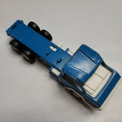 Vintage 1970 Tootsie Toy Blue Metal and Plastic Dump Truck 6" Long NO DUMPSTER  - Image 1 of 4