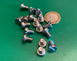18-8 Stainless Steel Cheese Head Slotted Machine Screw M6 x 1.0 x 8 mm, 100 Pcs - Picture 1 of 12