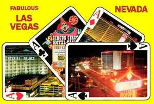 Greetings From the Fun Capital of the World Las Vegas Nevada Postcard Unposted - Picture 1 of 2