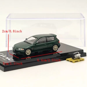 Hobby Japan 1/64 (EG6) Sir-S con motore Losanna verde HJ641017SG pressofuso regali - Foto 1 di 5