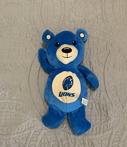Detroit Lions NFL Team Teddy Bear Mascot Stuffed Animal Plush Cover