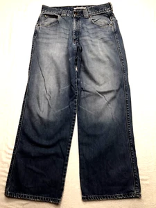 Vintage MAVI Baggy Wide Jeans Herren 31x30 Light Wash Whisker Denim Maviland Tag - Bild 1 von 20