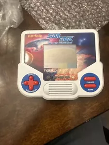 1988 Tiger Electronics Star Trek The Next Generation Hand Held Game VTG Works - Picture 1 of 2