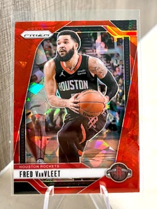 2024-25 Panini Prizm NBA Fred VanVleet Red Ice #170 Rockets - Picture 1 of 2