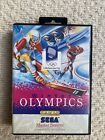 Winter Olympics Sega Master System + Box + Instructions PAL *RARE*