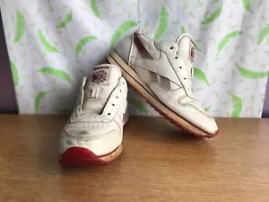 Ladies Reebok Classic Trainers - unique red soles - Size UK 4 US 4.5 EU 36 - Picture 1 of 8