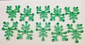 10x - LEGO Bright Green Plant Leaves 6 x 5 (2417) - Picture 1 of 1