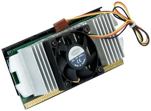 Intel Pentium III 450MHz Slot 1 SL35D+Cooler - Picture 1 of 2