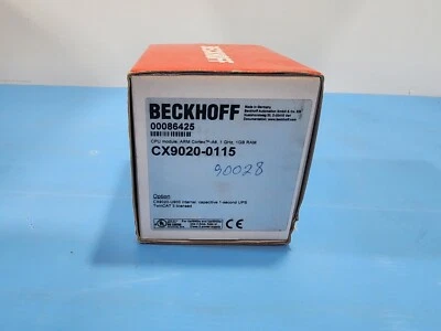 Beckhoff CPU-Grundmodul 24 VDC max- 4A CX9020-0115 , OVP , NEUWERTIG   - Image 1 of 2