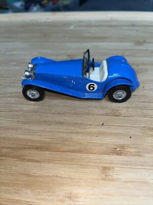 Matchbox Models of Yesteryear Y-3 1934 Riley MPH in Blue, Racing Number 6 #108 - Image 1 of 4