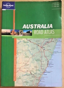 Lonely Planet 2000  Australia Road Atlas 2001 First Edition Maps of Major Cities - Picture 1 of 3