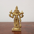 Lord Mahavishnu Statue Hindu God Vishnu Balaji Home Decor Idol Small Pooja Murti